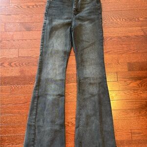 2/$25 EUC Garage Dark Gray Flare Jeans
